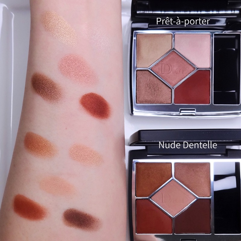 DIOR Prêt-À-Porter Eyeshadow Palette Review Swatches