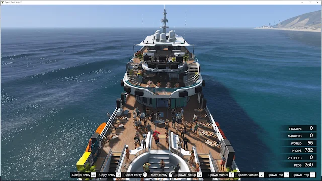 GTA 5 Yacht Party | Galaxy Yacht Party