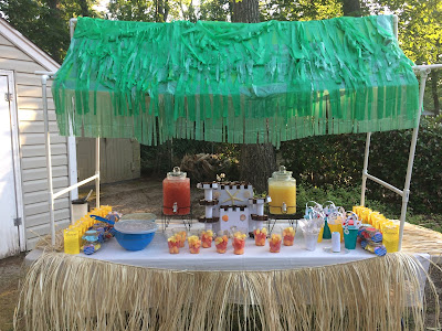 Celebrate Summer by going to the beach! Which is in your own backyard, party room, or wherever with this relaxing summer beach party.  You'll find lots of beach party ideas and tutorials to make your next party a relaxing fun time.