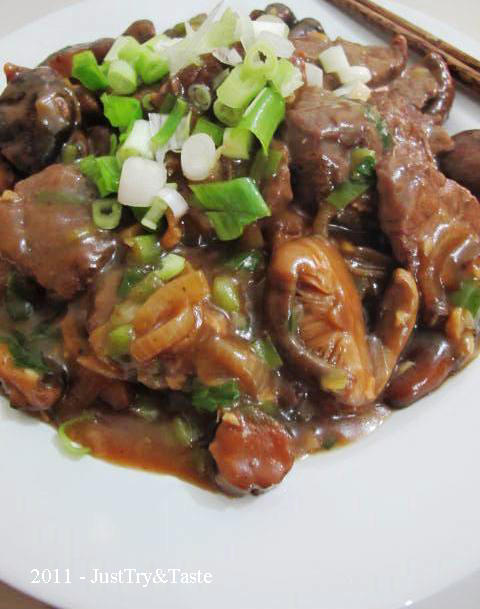 Resep Daging Sapi Jamur Shiitake Masak Teriyaki Just 