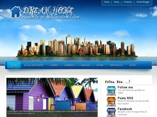 Dream home Blogger Template