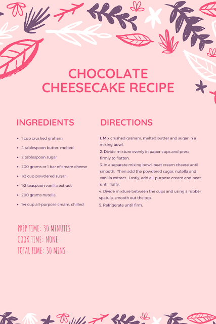 Chocolate Cheesecake Recipe