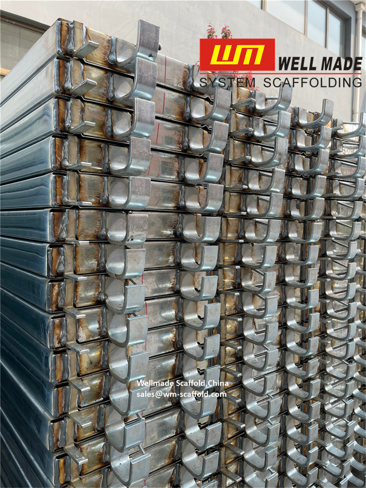 Scaffolding platform - Wellmade's ringlock scaffolding steel planks