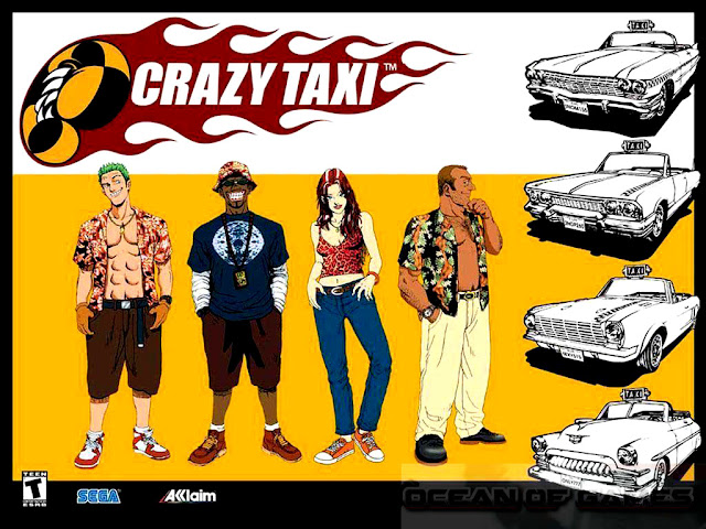 تحميل لعبة كريزي تاكسي crazy taxi 1 للكمبيوتر برابط مباشر ميديا فاير
