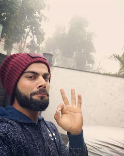 VIRAT KOHLI GESTURING BEAUTIFUL