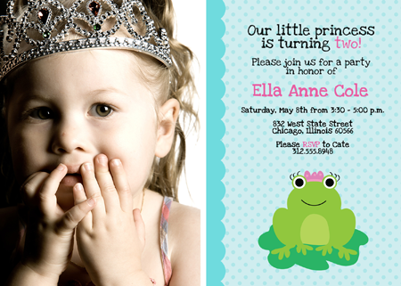 Princess Birthday Party Invitation Wording. irthday party invitations