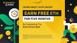 Binance Eth Auto-Invest Quiz Answers - Auto-Invest ETH Monthly Plan!