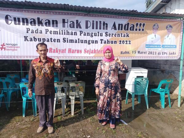  Sama-Sama Calon di Pilpanang Simalungun Suami Menang, Istri Lapang Dada Kalah