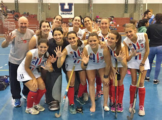 Florianópolis Bicampeão Brasileiro Indoor Feminino de Hóquei sobre Grama de 2015/2016