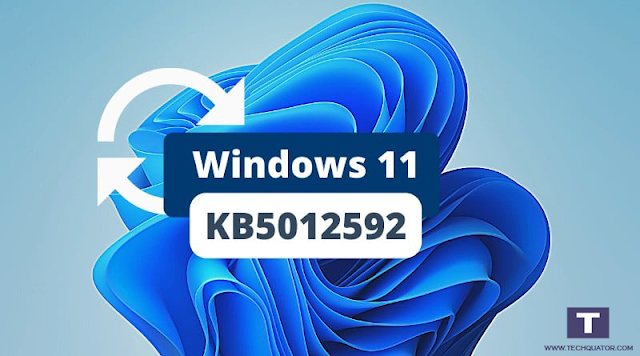 KB5012592 New Update For Windows 11 User