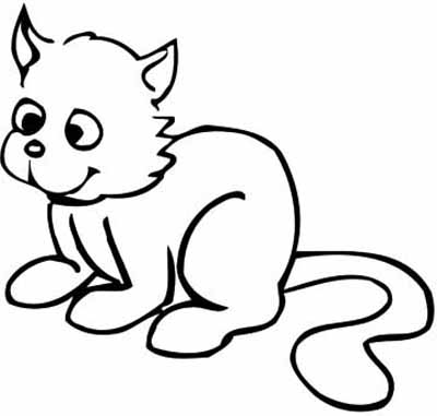 Kids Colorings Pages on Child Coloring  Coloring Kitty