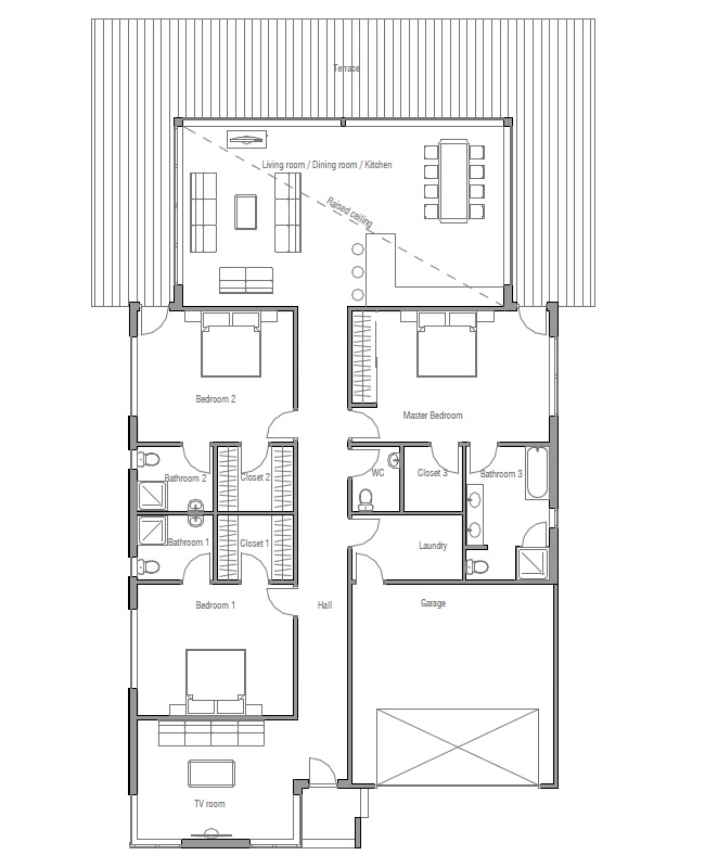  Australian  House  Plans  Modern  House  Plan  CH147
