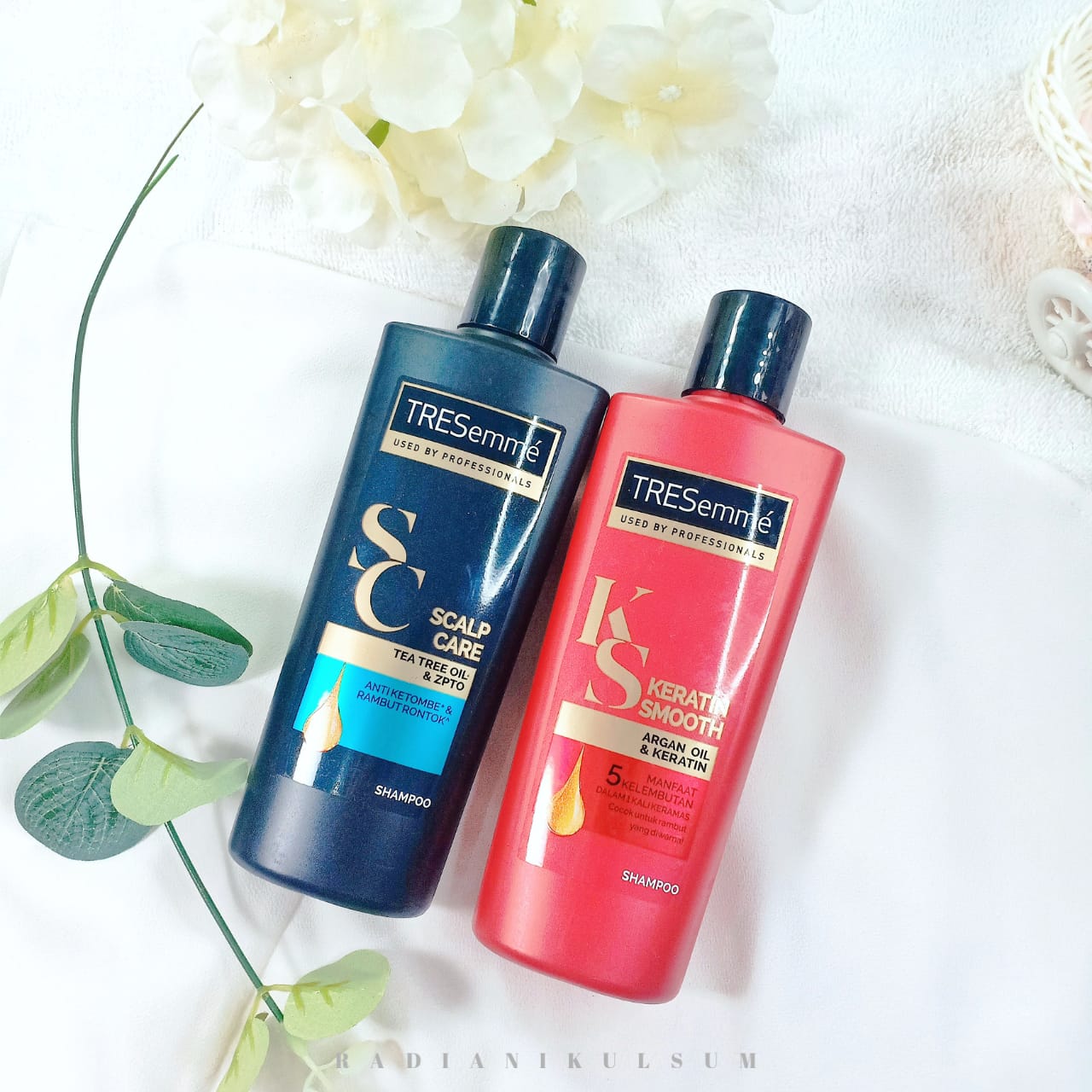 Tresemme Scalp Care & Tresemme Keratin Smooth Shampoo