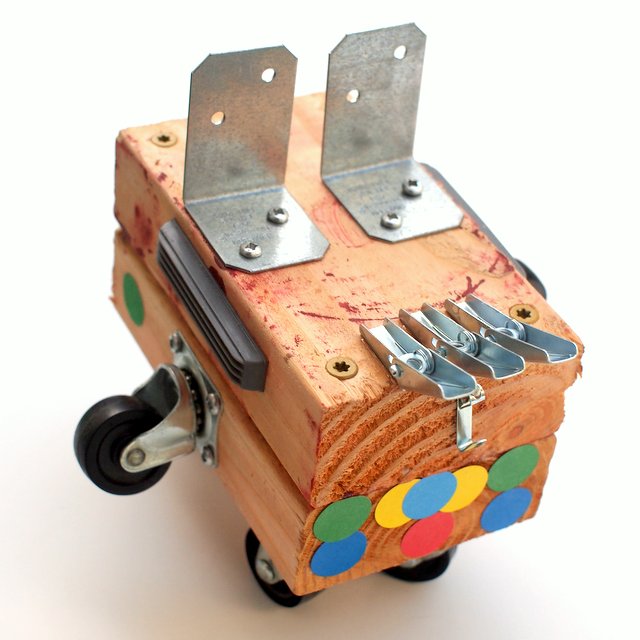 Raid your tool chest and leftover bits to build your own wooden race car- great STEM activity for kids