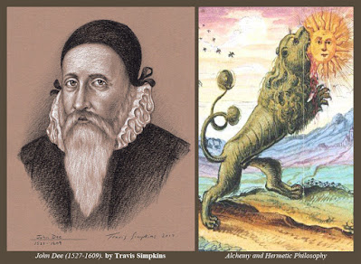 John Dee. by Travis Simpkins. Rosicrucianism, Alchemy and Hermetic Philosophy