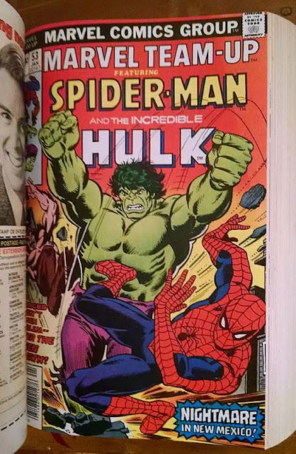 Spider-Man Hulk Marvel Team-Up Custom Bound Comic Book Bind