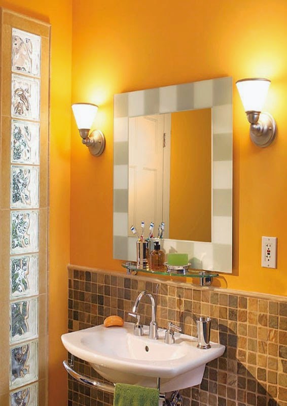 cermin kamar mandi, westafle kamar mandi, unik, minimalis