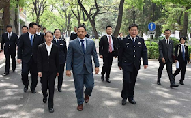 พลโท หย่า ปฺเย้ รัฐมนตรีกระทรวงกิจการภายในเมียนมา เดินทางถึงกรุงปักกิ่ง หารือ ความมั่นคงกับทางการจีน