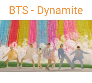 kunci chord gitar dan lirik lagu BTS - Dynamite