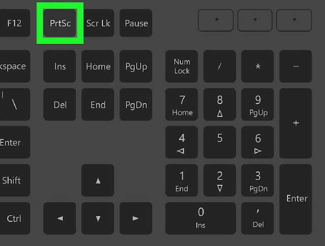 How to Take Screenshot on Laptop PrtScn (Print Screen) or CTRL + PrtScn