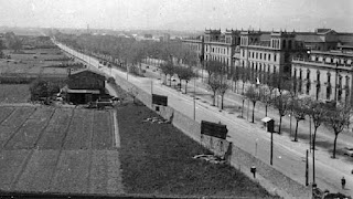 Cal Joanet Sant frente al Cuartel de Lepanto