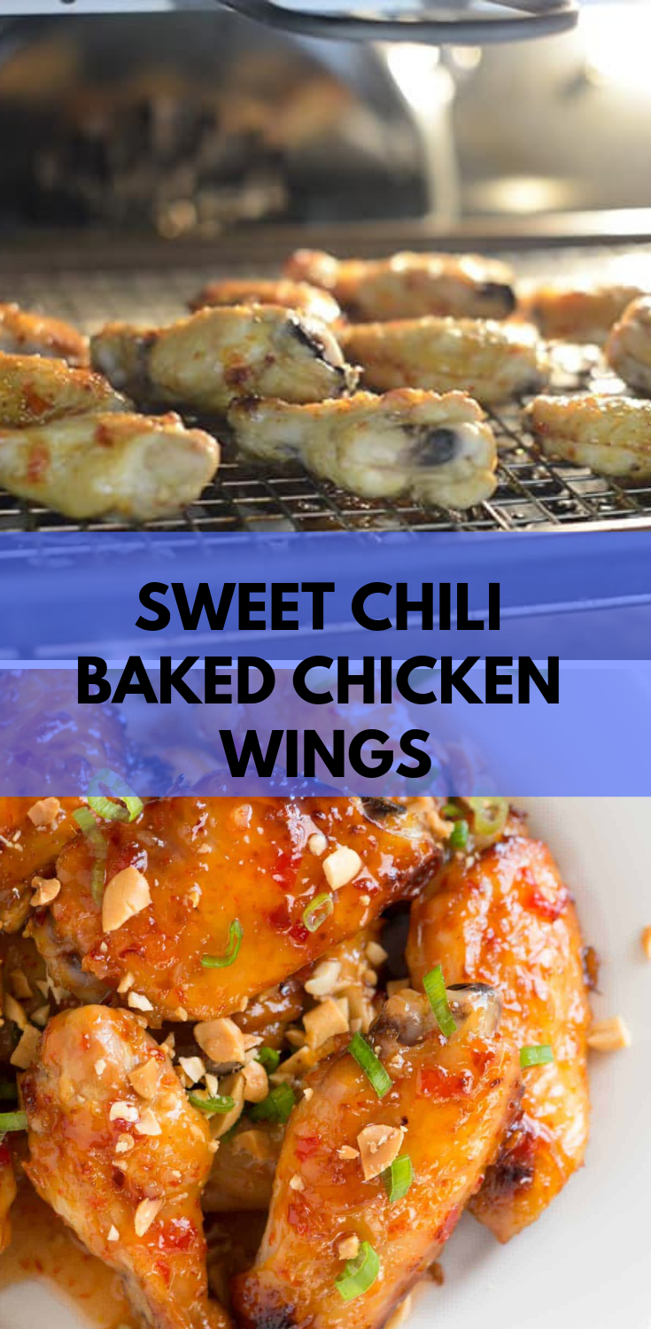 Sweet Chili Baked Chicken Wings Recipe - Barbara Healthy