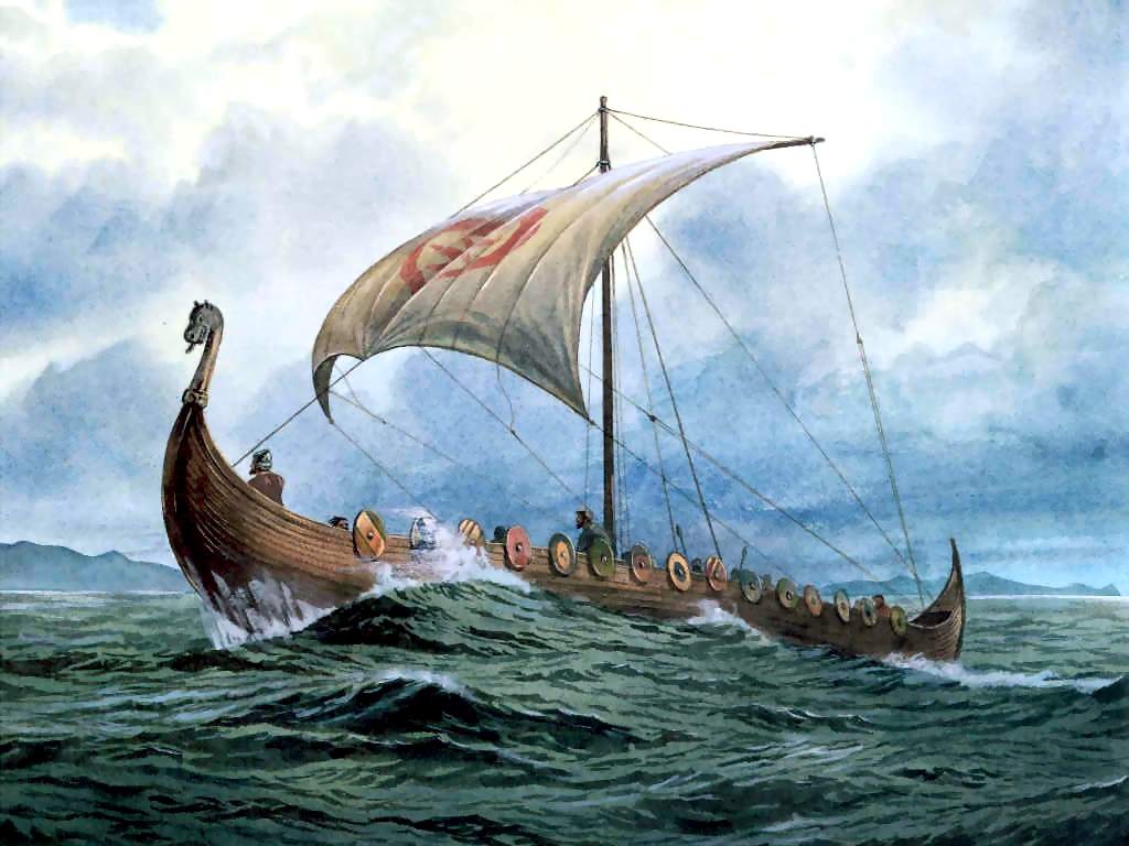 nordic heritage teen council: viking long ships