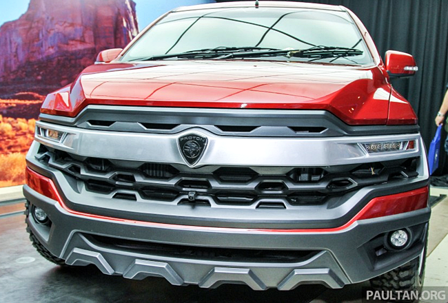 Proton Perkenalkan Konsep Mobil Pickup Double Cabin 