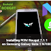 Cara Instal ROM Nougat di Samsung Galaxy Note 1 N7000