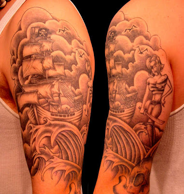 At apr tattoosskull bones pirate tattoo pictures, you have Tattoo, 
