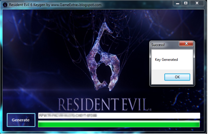 You can download Resident Evil 6 Key Generator - below: