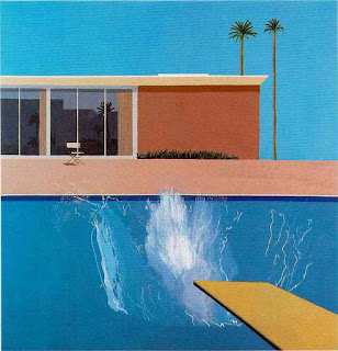 "A Bigger Splash" painting