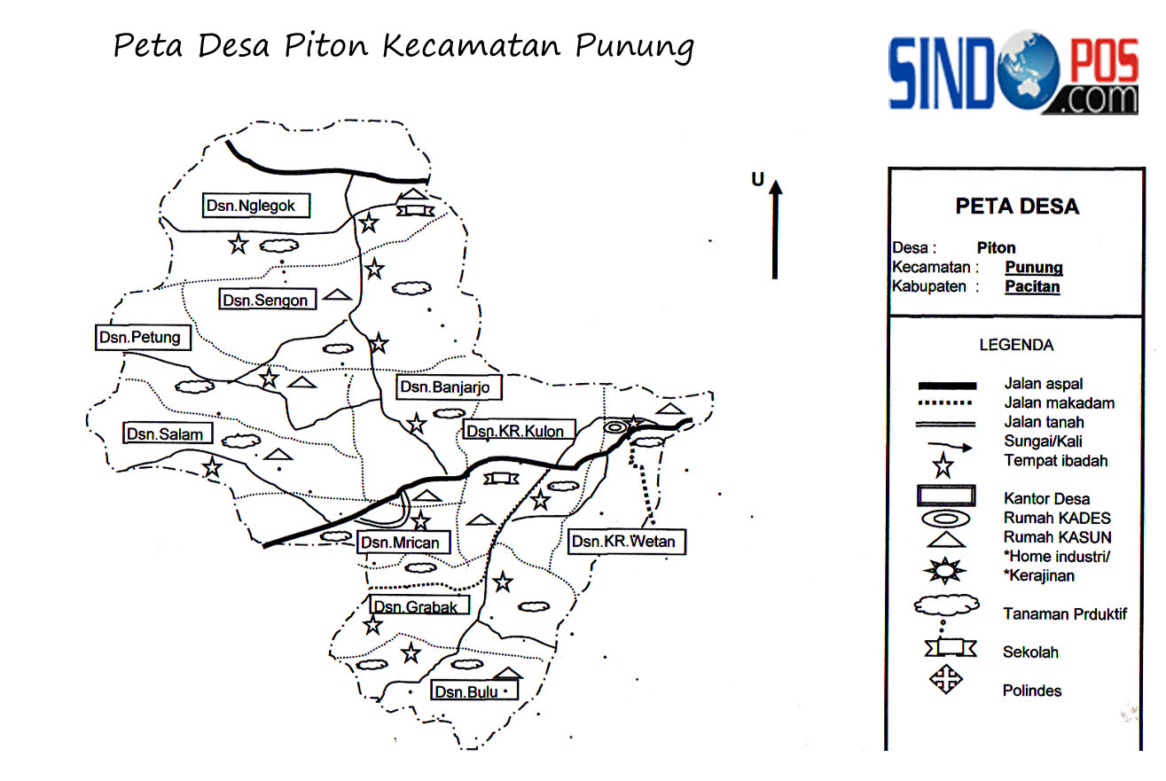 Profil Desa Piton Kecamatan Punung Kabupaten Pacitan Portal Berita