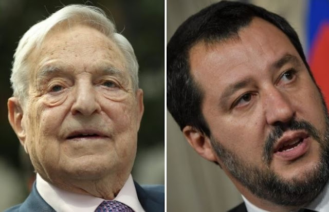 Soros against the Italian Government: Is paid from Putin, Salvini reacts: Speculator!