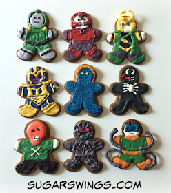 Marvel villain cookies