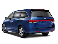 2014 Honda Odyssey Touring Elite Japanese car photos 3