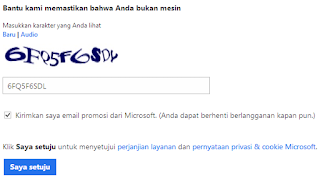 Cara mendaftar email microsoft