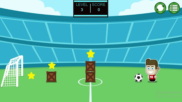 A screengrab of Footstar