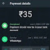 Whatsapp Cash back offer