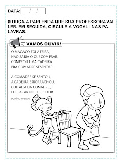 Caderno de Atividades para Educação Infantil 4 anos – Linguagem