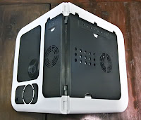 Meja Laptop Portable E-Table + Cooling Pad