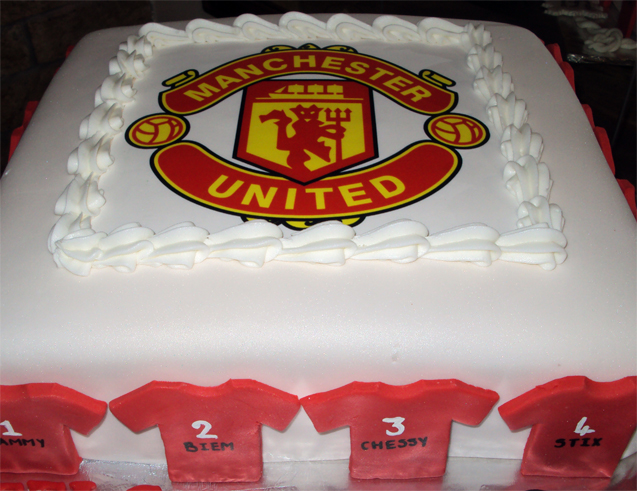 Delana S Cakes Man United Cake