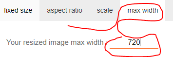 max width