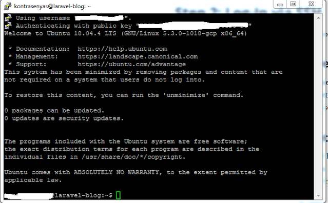Gcloud command in Putty client