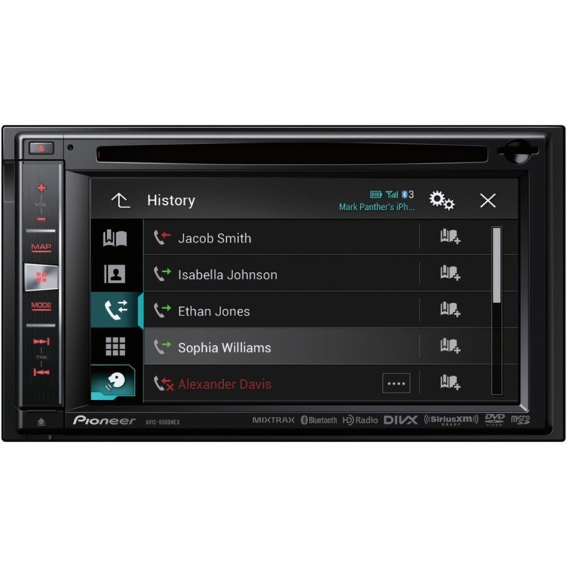 Pioneer AVIC-6000NEX In-Dash Navigation AV Receiver with 6.1 inch Touchscreen