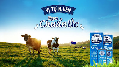 ảnh sữa tươi úc nhập khẩu