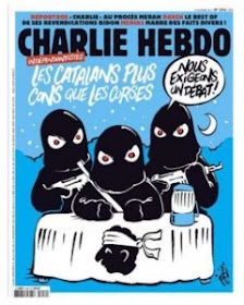 Charlie Hebdo , Los catalanes, más tontos que los corsos