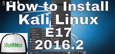 Kali Linux 2016.2 E17