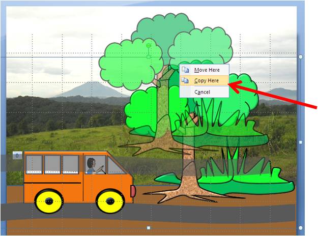 Cara Membuat Animasi Mobil Berjalan Dengan Office PowerPoint - Bagian 3