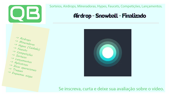 Airdrop - Snowball - Finalizado